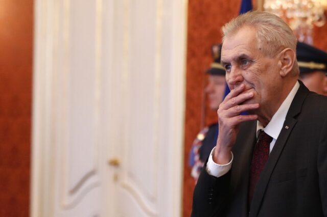 Τσεχία: Ο απερχόμενος πρόεδρος Μίλος Ζέμαν κέρδισε τον πρώτο γύρο των εκλογών