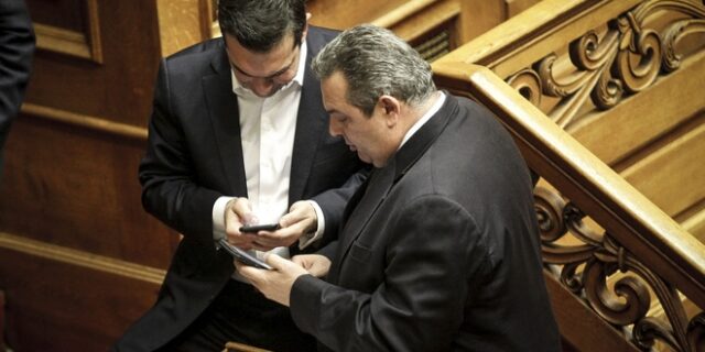 Πώς θα ξεπεράσουν την κρίση Τσίπρας-Καμμένος, αν έρθει στη Βουλή το ονοματολογικό