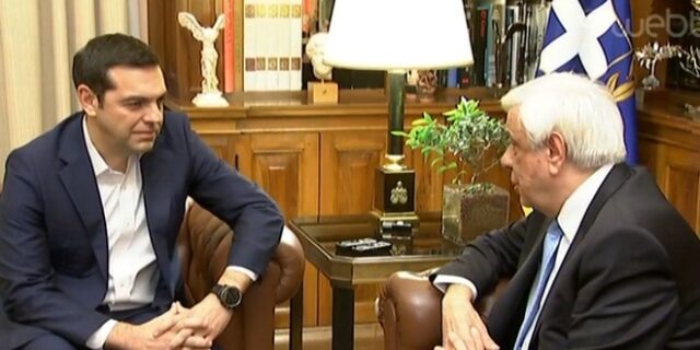 Τσίπρας σε Παυλόπουλο: Η χώρα στην εξωτερική πολιτική έχει συνέχεια που σεβόμαστε