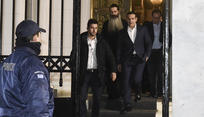 Ιερώνυμος μετά τη συνάντηση με Τσίπρα: Δεν χρειάζονται συλλαλητήρια για το Σκοπιανό