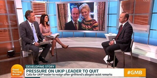 Βρετανία: Το UKIP απέπεμψε τον ηγέτη του για τα ρατσιστικά σχόλια της πρώην συντρόφου του