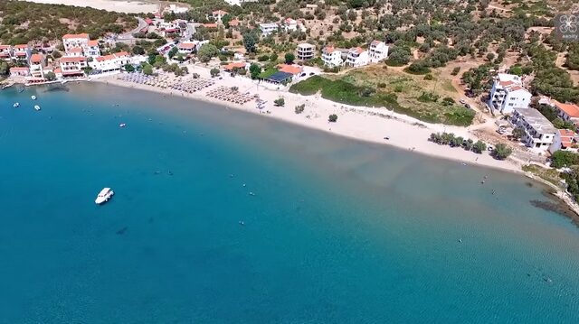 Αυτό είναι το στενότερο σημείο μεταξύ κάθε νησιού του Αιγαίου και της Τουρκίας