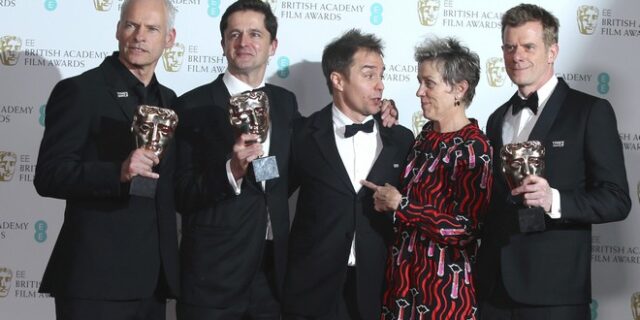 Αυτοί είναι οι νικητές των BAFTA 2018: Στα φαβορί τα βραβεία