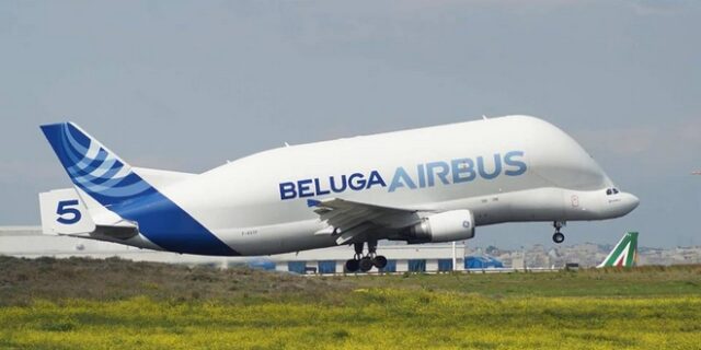 Στο Ελευθέριος Βενιζέλος το εντυπωσιακό Beluga Airbus