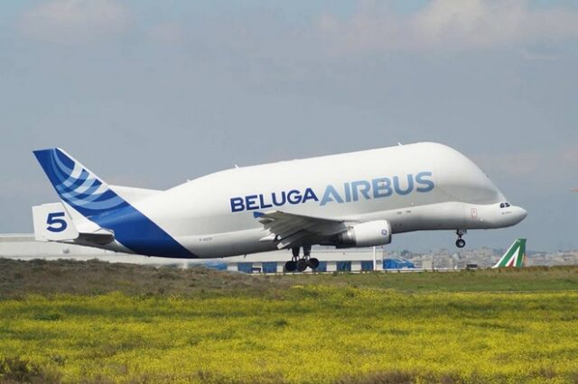 Στο Ελευθέριος Βενιζέλος το εντυπωσιακό Beluga Airbus