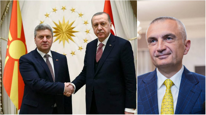 Τριπλό μέτωπο με Τουρκία, Αλβανία και Σκόπια
