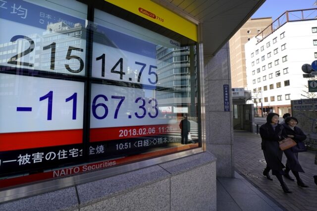 Χρηματιστήριο: Τέλος εβδομάδας με πτώση στο Τόκιο