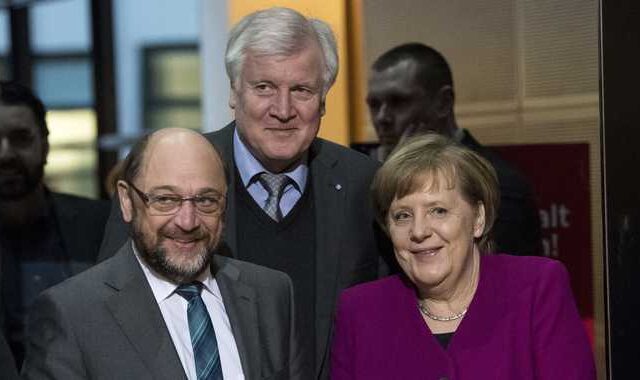 Γερμανία: Συμφωνία για κυβέρνηση μεγάλου συνασπισμού