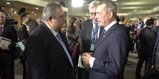 Για την πρόκληση της Τουρκίας στα Ίμια ενημέρωσε το ΝΑΤΟ ο Καμμένος