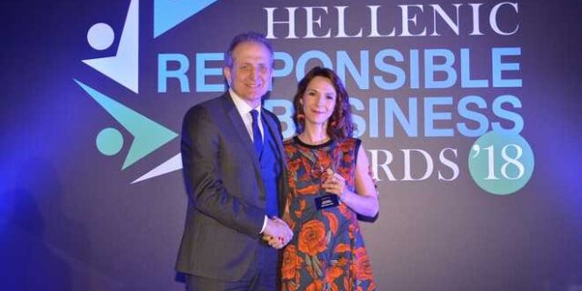 Βράβευση της Εθνικής Ασφαλιστικής στα Hellenic Responsible Business Awards 2018