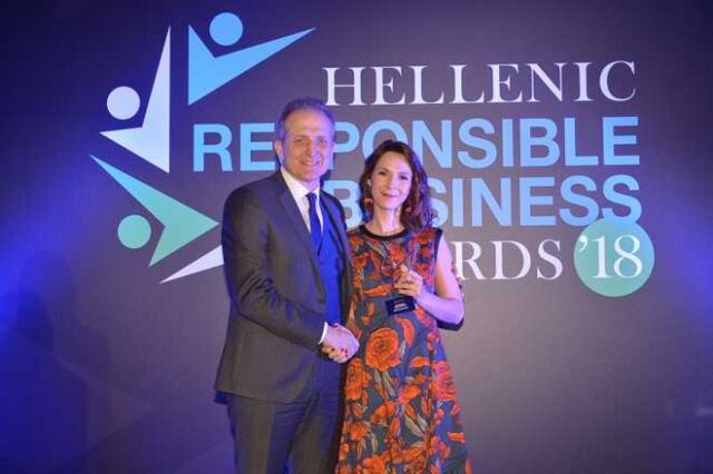 Βράβευση της Εθνικής Ασφαλιστικής στα Hellenic Responsible Business Awards 2018