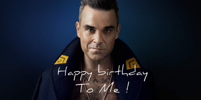 Το ‘happy birhtday to me’ του Robbie Williams – Τι ζήτησε από τους θαμαστές του