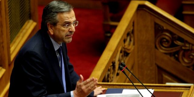 Ο Σαμαράς δήλωσε ότι κυνήγησε τους νεοναζί και μετά μίλησε για ΄λαθρομετανάστες’