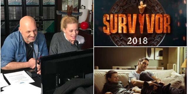 Τηλεθέαση: Παπακαλιάτης εναντίον Survivor και στο βάθος Sunday Live