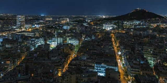Η Αθήνα τη νύχτα – Ένα μαγικό βίντεο για την πόλη που αλλάζει