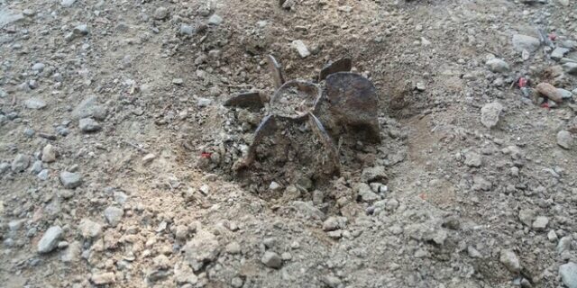 Βρήκαν βλήμα όλμου στο Λόφο Φιλοπάππου