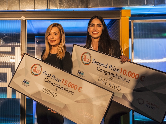 ΙΝΟΜΟ και PGENius οι μεγάλες νικήτριες του 12ου διαγωνισμού  “The Squeeze” για τη Γυναικεία Επιχειρηματικότητα