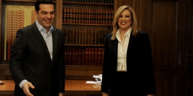 “Άνοιγμα” Τσίπρα σε Φώφη για την αναθεώρηση μετά την επίθεση Βενιζέλου