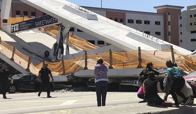 ΗΠΑ: Κατέρρευσε γέφυρα στο Μαϊάμι