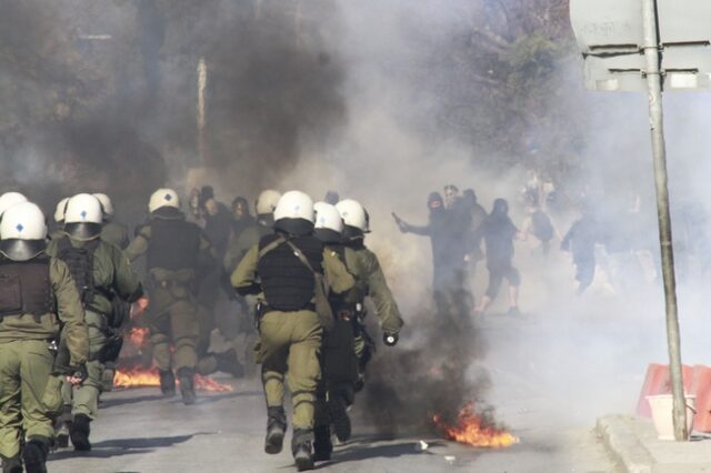 Επεισόδια στη Θεσσαλονίκη μετά την Πανβαλκανική πορεία