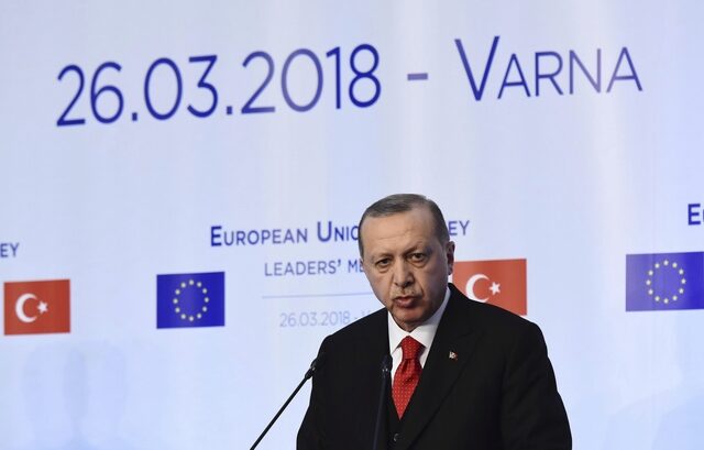 Ερντογάν: Αφήσαμε τις κακές σχέσεις με την ΕΕ πίσω μας