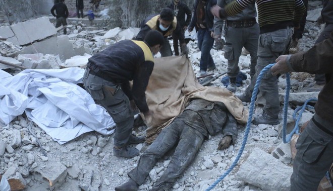 Συρία: Συνεχίζονται οι βομβαρδισμοί στην ανατολική Γούτα – Στους 800 οι νεκροί άμαχοι