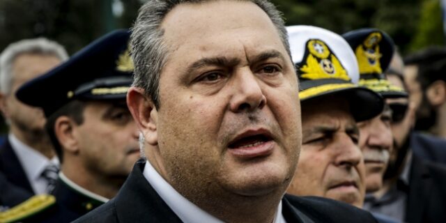 Καμμένος: Θα συντρίψουμε όποιον τολμήσει να αμφισβητήσει την εθνική μας κυριαρχία