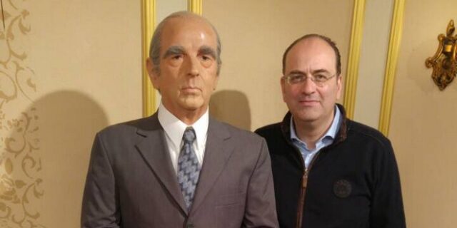 Ο Λαζαρίδης στο Μαντάμ Τισό της Καβάλας