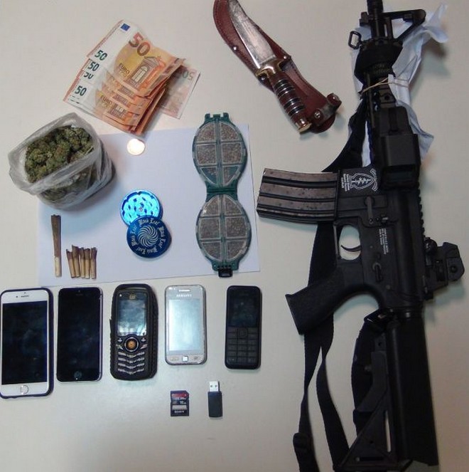 Μεγάλη επιχείρηση σε Θεσσαλονίκη και Σαμοθράκη: 10 συλλήψεις για όπλα και ναρκωτικά
