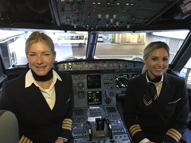 Απογειώθηκαν οι γυναίκες πιλότοι του ομίλου Lufthansa