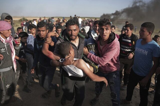 Παλαιστίνη: Τραυματίες 70 Παλαιστίνιοι από ισραηλινά πυρά