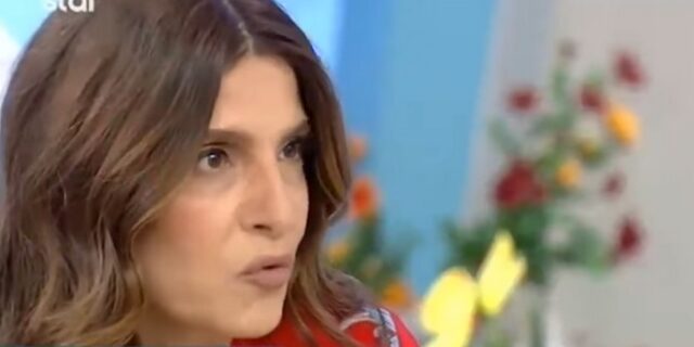 Η Τσαπανίδου μιλά για τον θάνατο του άνδρα της από ηλεκτροπληξία
