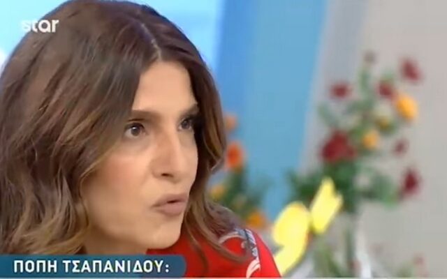Η Τσαπανίδου μιλά για τον θάνατο του άνδρα της από ηλεκτροπληξία
