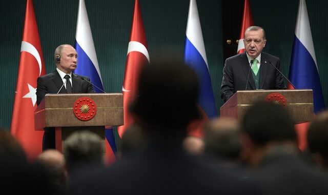 Η τουρκική προκλητικότητα στη συνάντηση Πούτιν-Ερντογάν