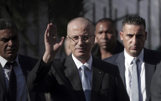 Έκρηξη κοντά στην οχηματοπομπή του Παλαιστίνιου Πρωθυπουργού