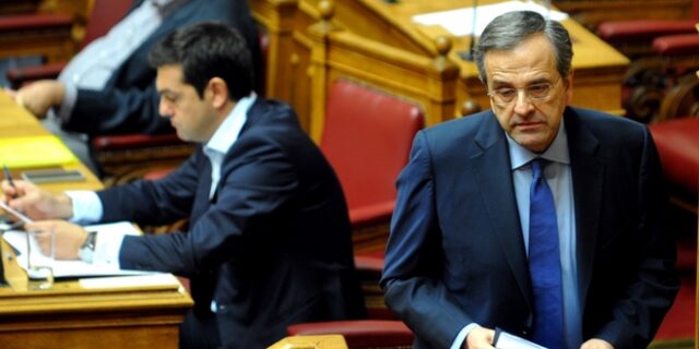 Για ακροδεξιό παραλήρημα κατηγορεί ο ΣΥΡΙΖΑ τον Σαμαρά με αφορμή άρθρο του για τη Νovartis