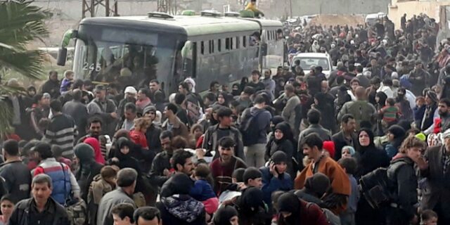 Συρία: Μαζική φυγή αμάχων από την ανατολική Γούτα