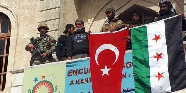 Συρία: Η Τουρκική σημαία κυματίζει στο Αφρίν- Επίδειξη δύναμης και πανηγυρισμοί από Ερντογάν