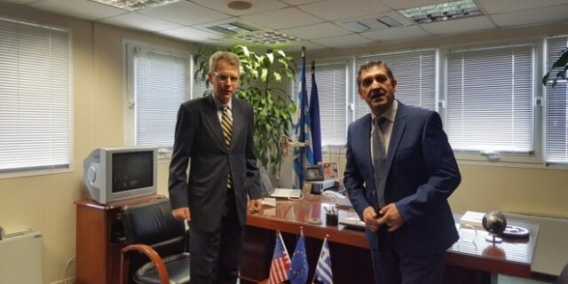 Πρέσβης ΗΠΑ: Η Πάτρα σταθμός ενδιαφέροντος για την οικονομική συνεργασία με την Αμερική