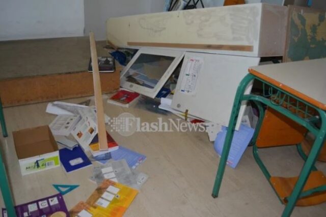 Χανιά: Βανδάλισαν σχολείο όπου διδάσκεται η αλβανική γλώσσα
