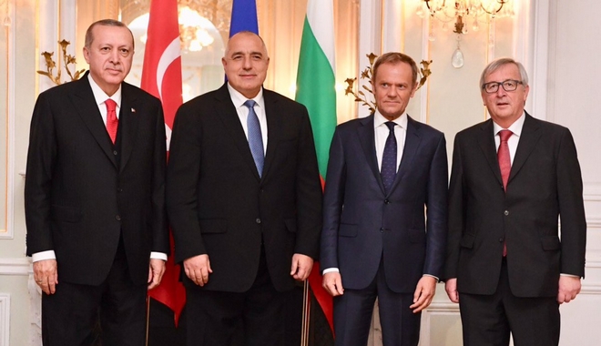 Ολοκληρώθηκε η σύνοδος ΕΕ-Τουρκίας στη Βάρνα
