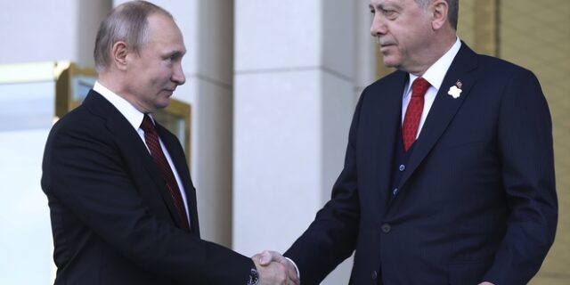 Επικοινωνία Πούτιν-Ερντογάν στον απόηχο της επίθεσης στη Συρία