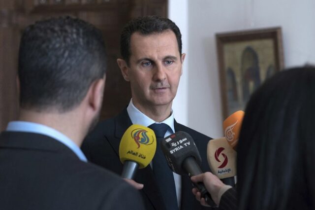 Ο Άσαντ απορρίπτει το γερμανικό σχέδιο για δημιουργία “ζώνης ασφαλείας” στα σύνορα Συρίας – Τουρκίας