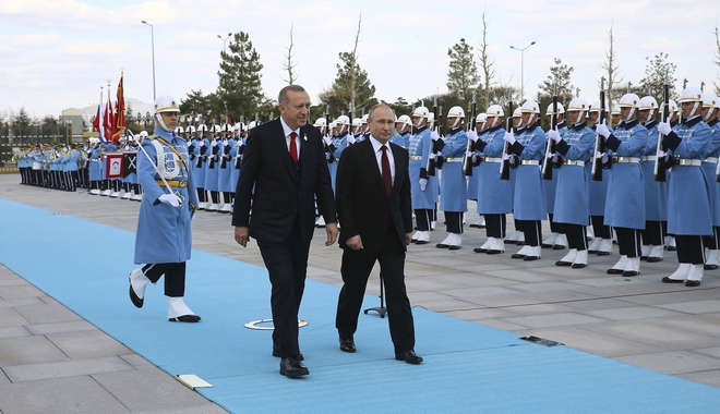 Πούτιν – Ερντογάν δίνουν χέρια για την παράδοση των S-400