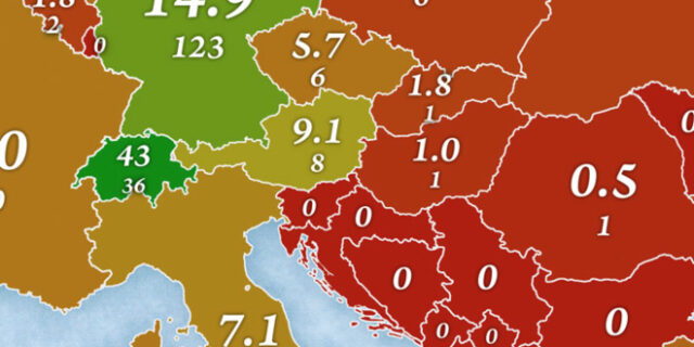 Οι δισεκατομμυριούχοι της Ευρώπης: Ποια χώρα έχει τους περισσότερους για το 2018