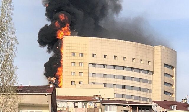 Τουρκία: Μεγάλη πυρκαγιά σε νοσοκομείο στην Κωνσταντινούπολη