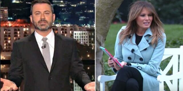 Άγριο “ξεκατίνιασμα” παρουσιαστών για τα μάτια της Μελάνια Τραμπ