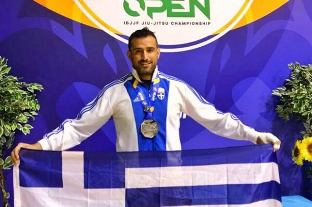 Ασημένιος στο πανευρωπαϊκό πρωτάθλημα Brazilian Jiu Jitsu ο Κατσινόπουλος