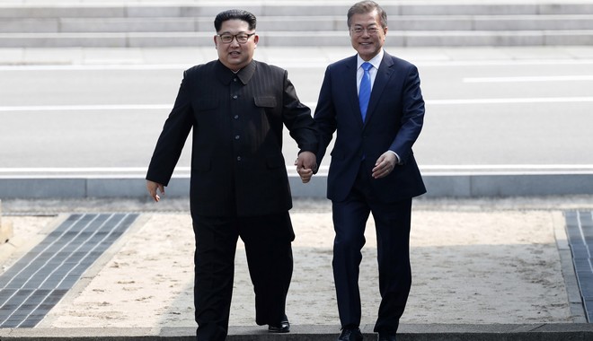 Λόγια αγάπης από τον πρόεδρο της Νοτίου Κορέας για τον Κιμ