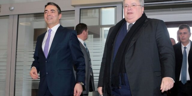 Σειρά συναντήσεων Κοτζιά για το Σκοπιανό